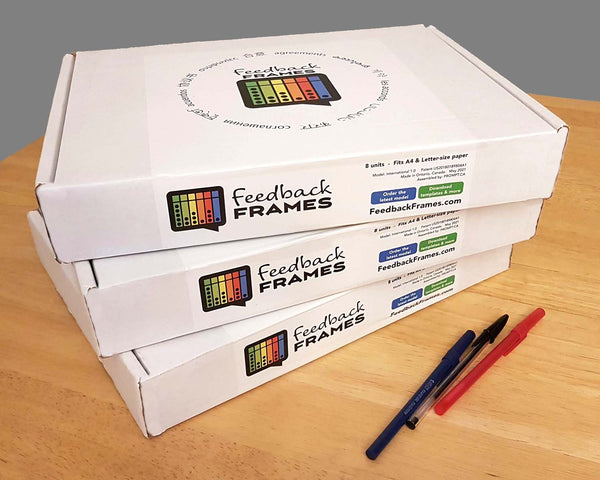 Feedback Frames - A4 / US Letter size (box of 8)
